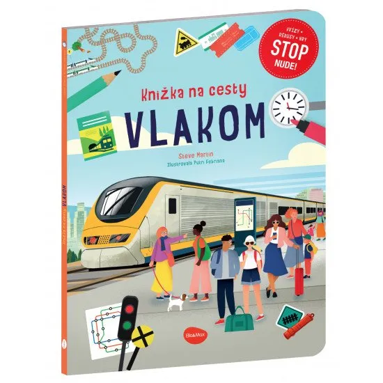 Hagyd abba az unalmat! Végtelen vonatutak során egy szórakoztató tevékenységekkel teli könyvvel. Mindig legyen kéznél!