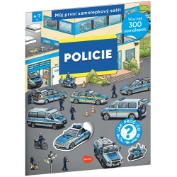 Můj první samolepkový sešit Policie Můj první samolepkový sešit Policie