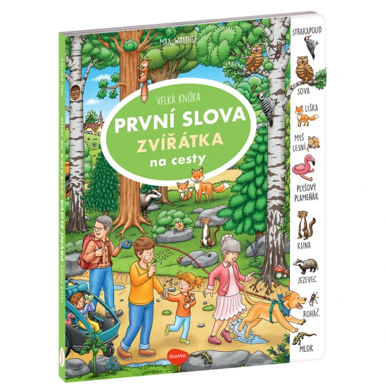 Velká knížka PRVNÍ SLOVA ZVÍŘÁTKA na cesty