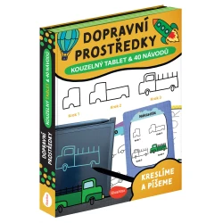 Kouzelný tablet & 40 návodů – DOPRAVNÍ PROSTŘEDKY Kouzelný tablet & 40 návodů – DOPRAVNÍ PROSTŘEDKY