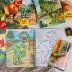 Dino World kifestő színes ceruzákkal dinoszauruszok Depesche