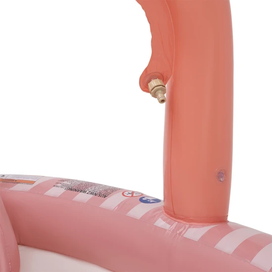Felfújható medence csúszdával Sellő 210 cm