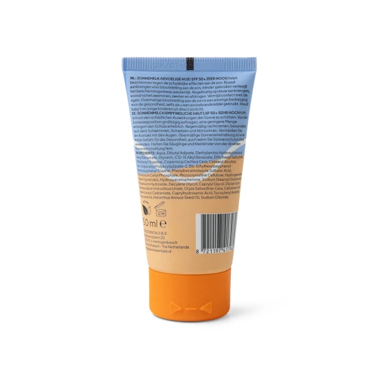 Sensitive napkrém SPF50+, 50 ml