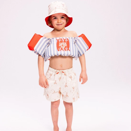Fiú úszóshort Little Lobster UPF 50+ védelemmel