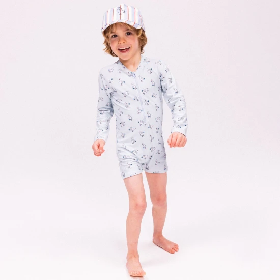 Little Seagull Kék UV úszóoverál UPF 50+ védelemmel Swim Essentials