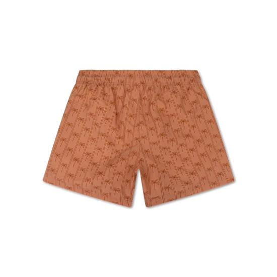 Férfi úszóshort Palm Stripe UPF 50+ védelemmel