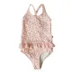 Gyermek lány fürdőruha UPF 50+ Leopard régi rózsaszín Swim Essentials