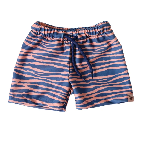 Gyermek fiú fürdőruha Boxer UPF 50+ Zebra Swim Essentials készlettel