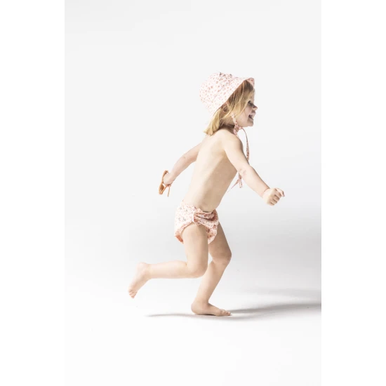 Pelenkás fürdőruha csecsemőknek UPF 50+ Leopard régi rózsaszín Swim Essentials termékkel