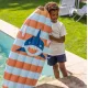 Swim Essentials Shark felfújható szörfdeszka 120 cm két rögzített fogantyúval