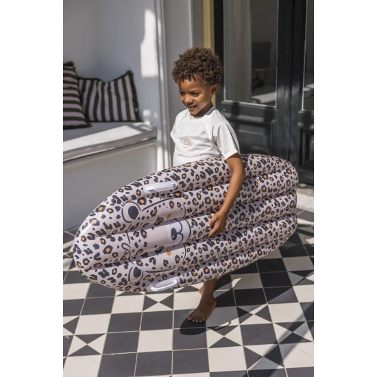 Felfújható szörfdeszka Swim Essentials Beige Leopard 120 cm két fogantyúval