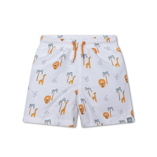 Gyermek fiú úszónadrág UPF 50+ Jungle Swim Essentials anyaggal