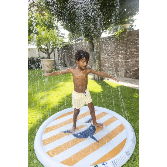 Swim Essentials Shark felfújható vízpárna a nyári szórakozáshoz a kertben