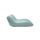 Felfújható szék Luxe Lounge Swim Essentials fehér zöld csíkokkal 180 x 99 cm