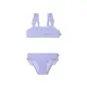 Gyermek fürdőruha Lány bikini UPF 50+ Lila Leopard Swim Essentials termékkel