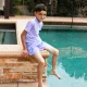 UV gyermek úszó póló lila Swim Essentials