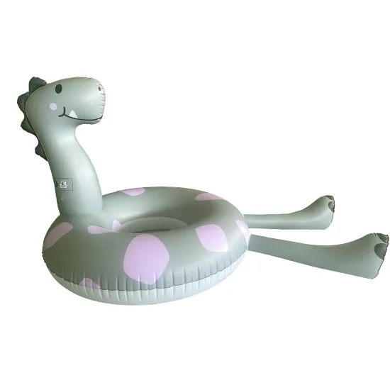 Swim Essentials dinoszaurusz alakú felfújható kerék - 95 cm átmérőjű, alkalmas gyerekeknek és felnőtteknek