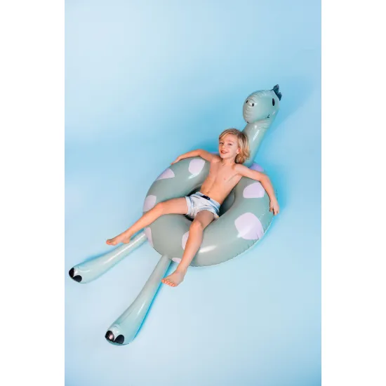 Swim Essentials dinoszaurusz alakú felfújható kerék - 95 cm átmérőjű, gyermekek és felnőttek számára alkalmas