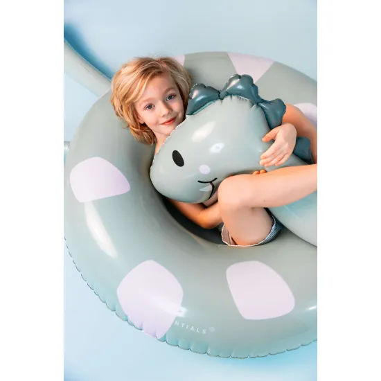 Swim Essentials dinoszaurusz alakú felfújható kerék - 95 cm átmérőjű, gyermekek és felnőttek számára alkalmas