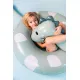Swim Essentials dinoszaurusz alakú felfújható kerék - 95 cm átmérőjű, alkalmas gyerekeknek és felnőtteknek