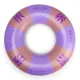 Swim Essentials Palm Trees felfújható kerék - nagy kerék pálmafa motívummal 120 cm gyerekeknek és felnőtteknek