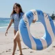 Swim Essentials The Beach Club felfújható kerék - nagy kerék 120 cm-es hevederekkel gyerekeknek és felnőtteknek