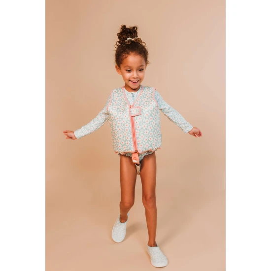 Stílusos és biztonságos úszómellény gyerekeknek Swim Essentials Virágzöld