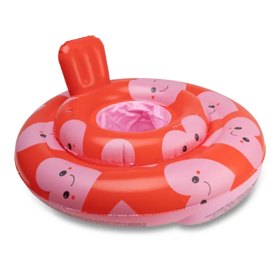 Swim Essentials Felfújható kerék babáknak Szívek Felfújható kerék babáknak Szívek szívek motívumokkal