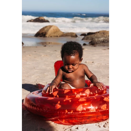 Felfújható kerék babáknak Oh Crab rák dizájnnal