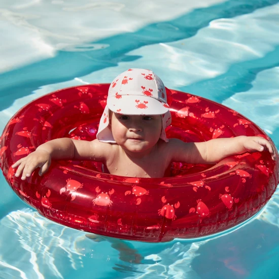 Felfújható kerék babáknak Oh Crab rák dizájnnal