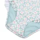 Gyermek lány fürdőruha hosszú ujjú UPF 50+ Florish green Swim Essentials