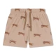Fürdőruha Boxerek UPF 50+ Brown Leopard Swim Essentials kellékekkel
