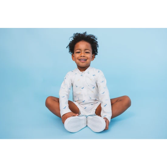 Fürdőruha kezeslábas UPF 50+ Dino Swim Essentials anyaggal