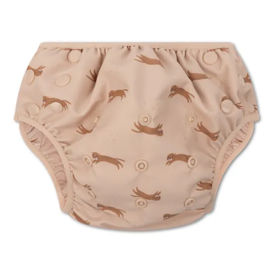 Úszóruha csecsemőknek UPF 50+ Brown Leopard Swim Essentials termékkel