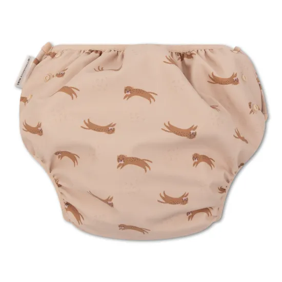 Úszóruha csecsemőknek UPF 50+ Brown Leopard Swim Essentials termékkel