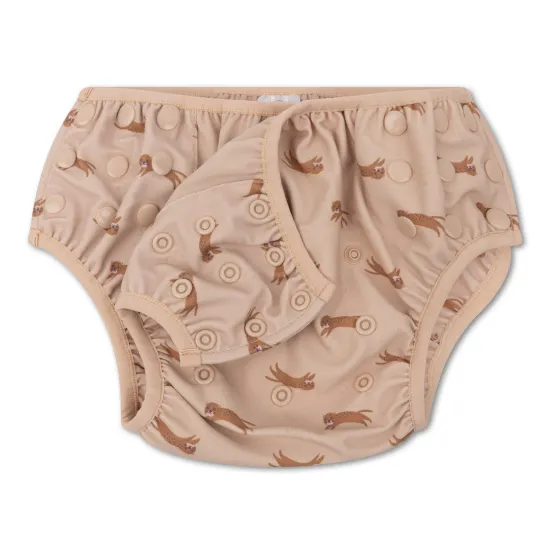 Úszóruha csecsemőknek UPF 50+ Brown Leopard Swim Essentials termékkel
