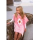 Daisy Flowers gyermek strandponcso 65 x 65 cm kapucnival a Swim Essentialstol