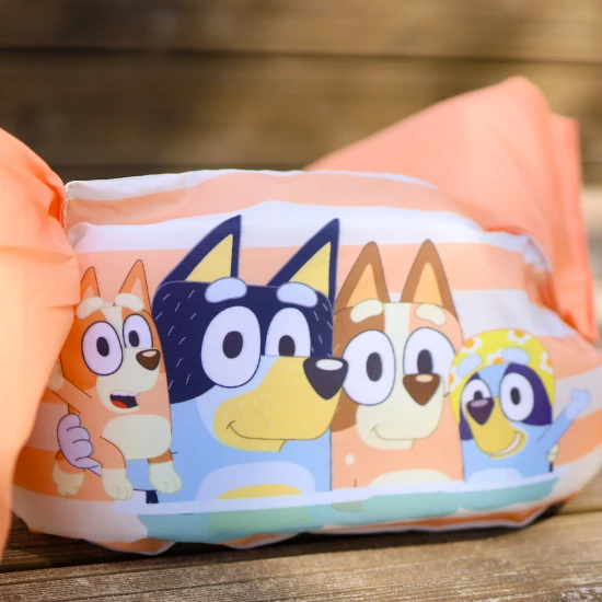 Stílusos és biztonságos úszómellény ujjakkal gyerekeknek Swim Essentials Bluey