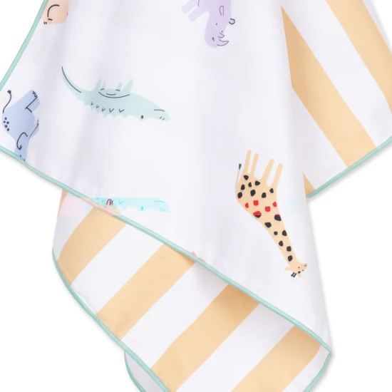 Safari mikroszálas gyerek strandtörölköző 135 x 65 cm a Swim Essentials márkától