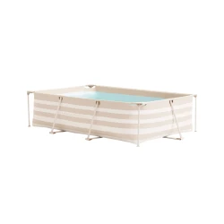 Essence Luxe Sand White Stripe vázas medence 300×200×75
