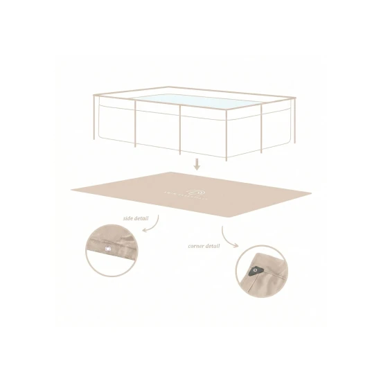 Medence alátét Essence Sand 260x160