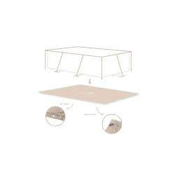 Medence alátét Essence Sand 300×200
