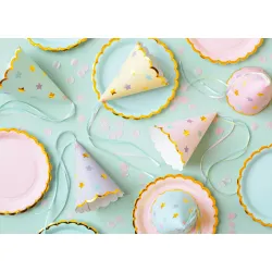 Parti sapkák Stars 6 db