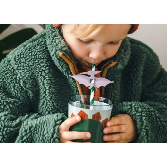 Dinoszaurusz motívumú pohárhuzatok minden gyerekbulihoz.