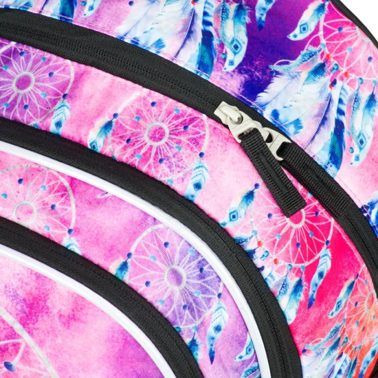 Iskolatáska Core Dream catcher - iskolai hátizsák ergonomikus háttal, medállal és álomfogó motívummal