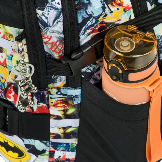 Gördeszkás Batman képregényes iskolai hátizsák