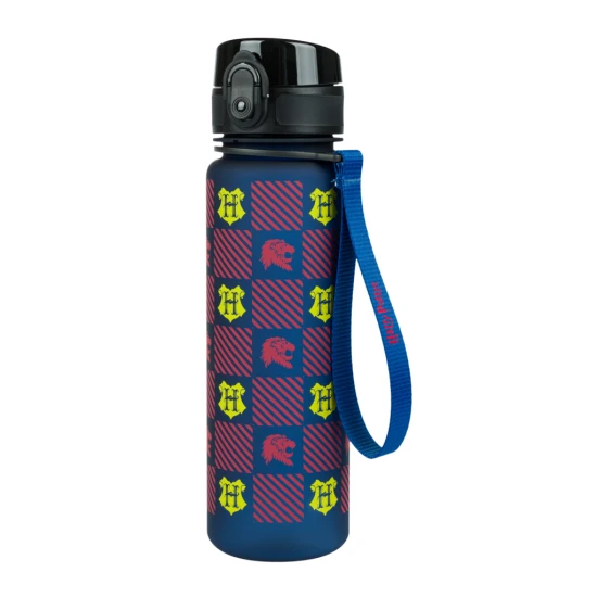 Harry Potter Roxfort Tritan palack 500 ml, zárható fedéllel és hurokkal