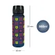 Harry Potter Roxfort Tritan palack 500 ml, zárható fedéllel és hurokkal