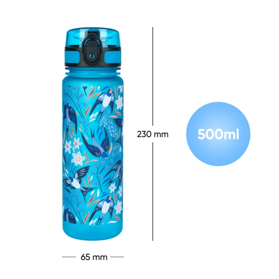Tritan cumisüveg gyerekeknek, 500 ml-es nyelőcsővel