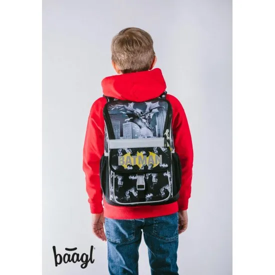 Iskolatáska Zippy Batman Dark City BAAGL márkájú 